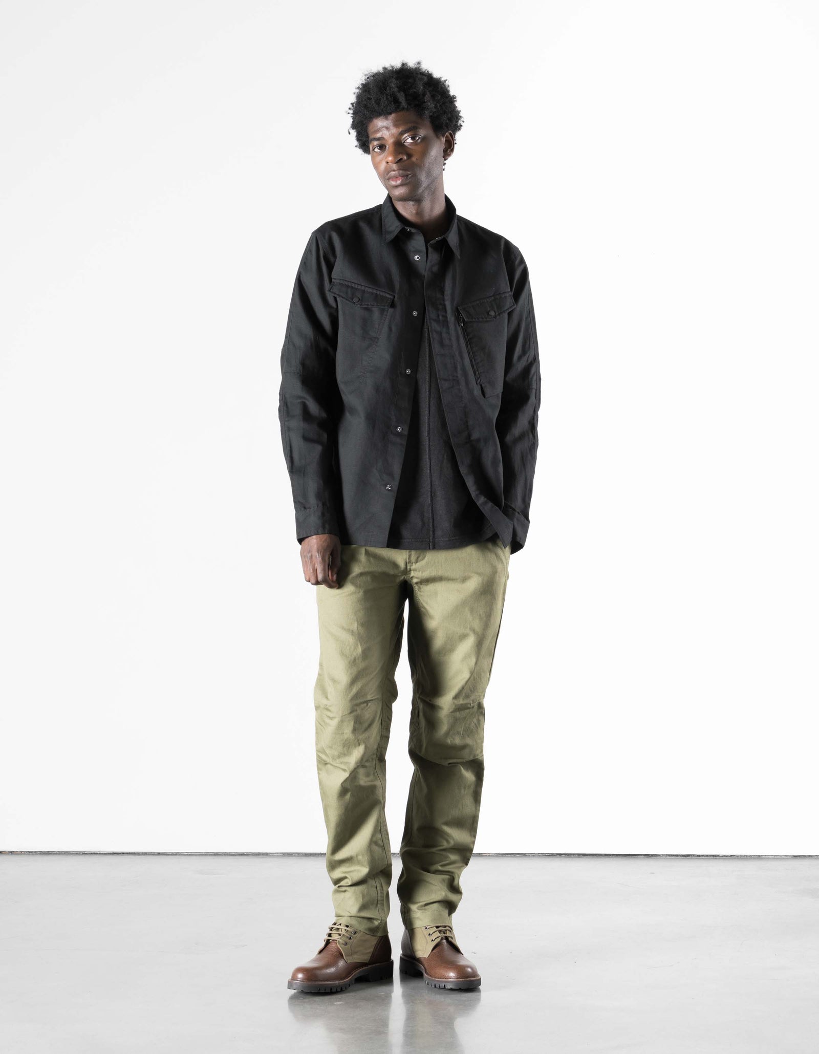 3303 Maharishi Okinawa Boot Brown/Olive