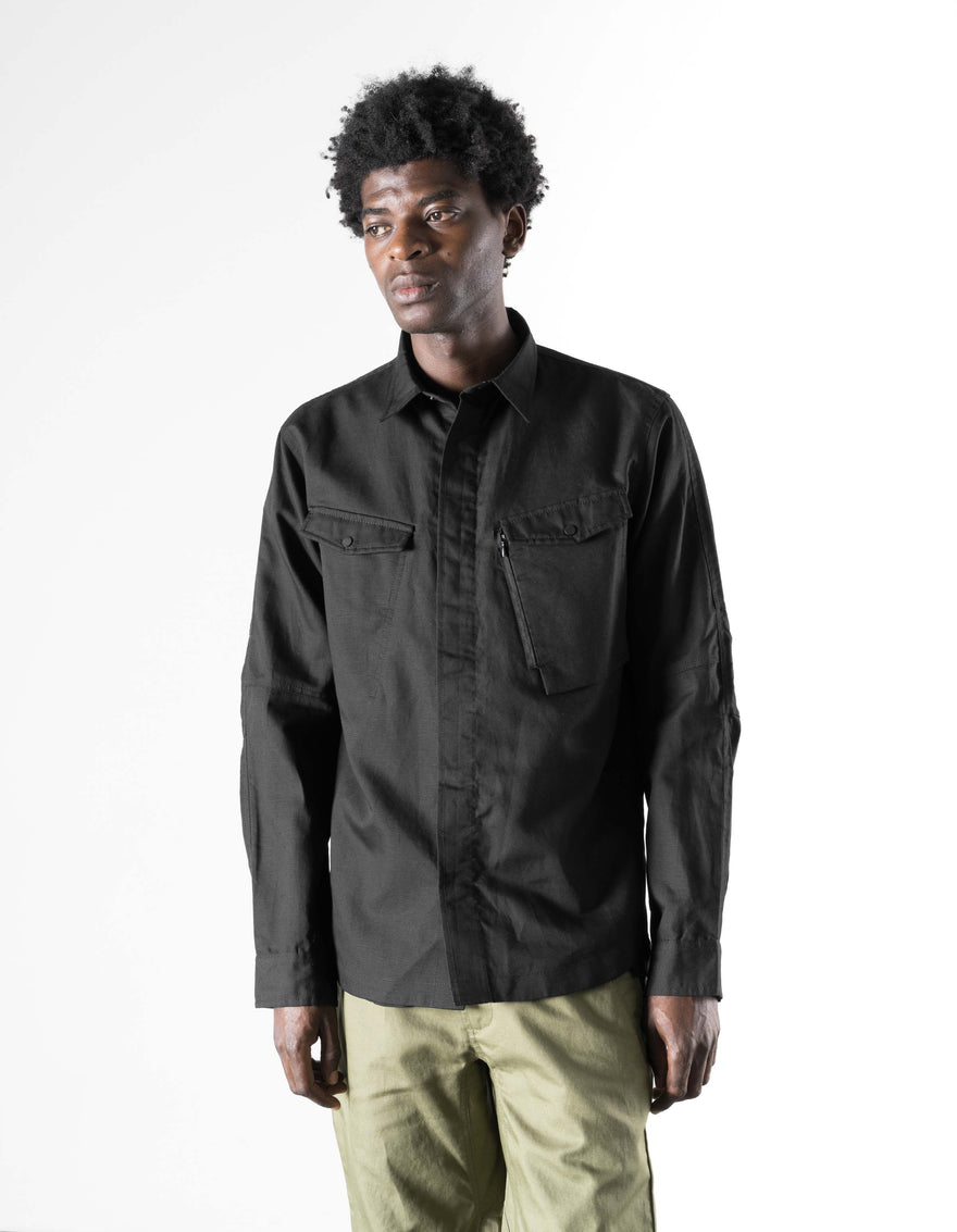7402 WR Hemp Custom Shirt Black